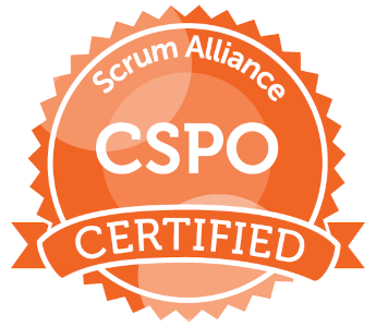 Scrum Alliance CSPO badge